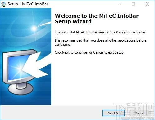 MiTeC InfoBar下载,cpu内存使用率监控,桌面工具,cpu温检测,硬件检测